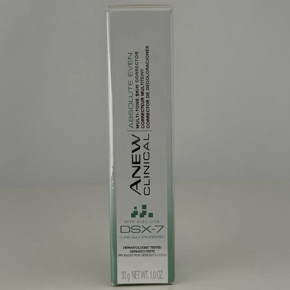 Avon Other - Vintage 2013 Avon Anew‎ Clinical Absolute Even Multi-Tone Skin Corrector Sealed